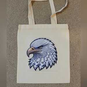 Eagle Design Canvas Tote Bag